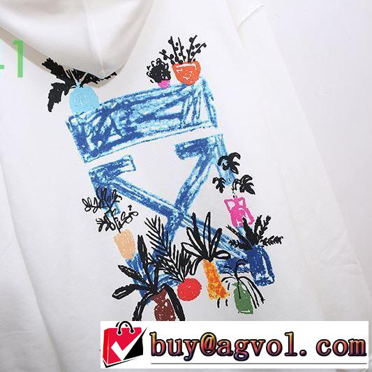 20新作です Off-White オフホワイト 使いやすい新品 パーカー お値段もお求めやすい