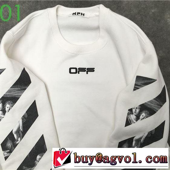手の届くプライスが魅力的 2色可選 Off-White オフホワイト プルオーバーパーカー 20新作です
