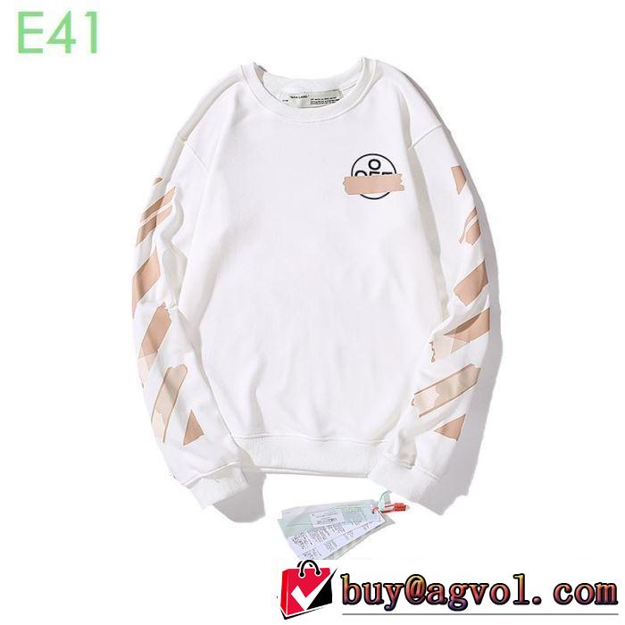 安心の実績 2色可選 Off-White オフホワイト手の届くプライスが魅力的 プルオーバーパーカー 20新作です