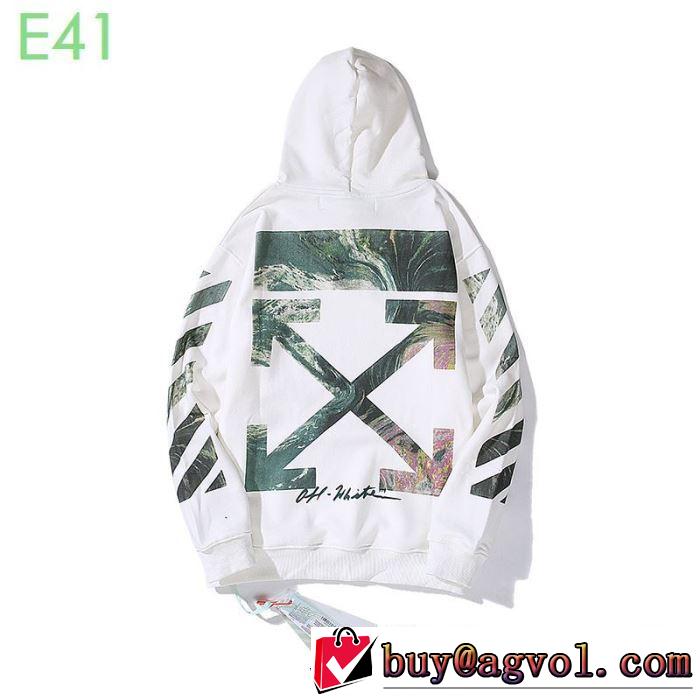 エレガントな雰囲気 20新作です 2色可選 Off-White オフホワイト パーカー 限定色がお目見え
