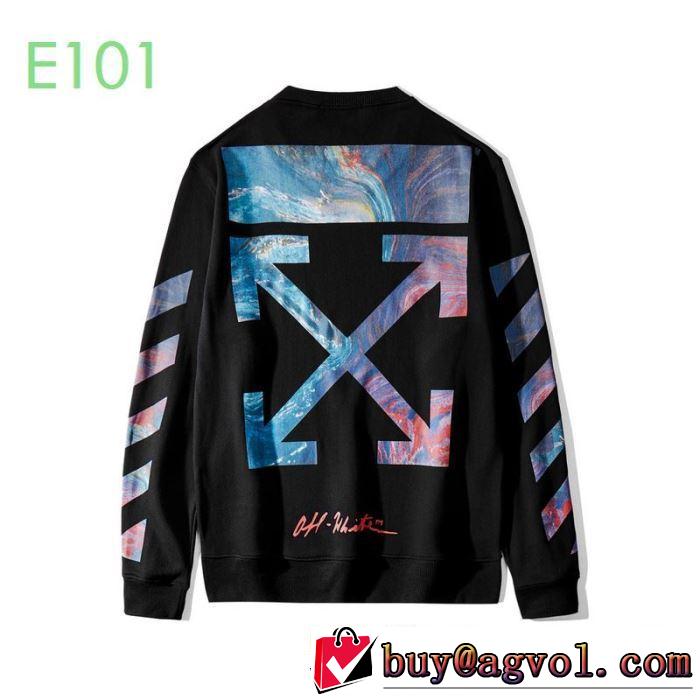 着こなしを楽しむ 2色可選 Off-White オフホワイトストリート系に大人気 プルオーバーパーカー 20新作です