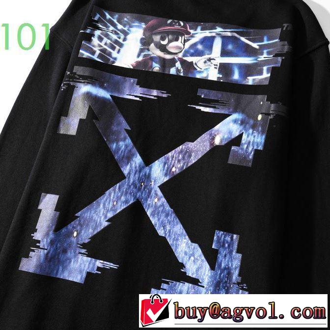 十分上品 2色可選 Off-White 20新作です オフホワイト プルオーバーパーカー 価格も嬉しいアイテム