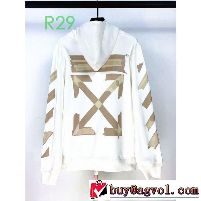 絶対に見逃せない 3色可選 Off-White オフホワイト今季の主力おすすめ パーカー 20SSトレンド