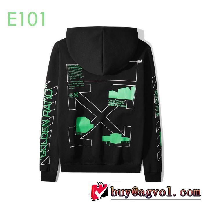 20SS☆送料込 2色可選 Off-White オフホワイト 質の高い新品パーカー 非常にシンプルなデザインな