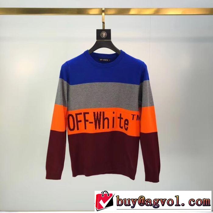 Off-White オフホワイト普段見ないデザインばかり  20新作ですニットウェア 今季の主力おすすめ