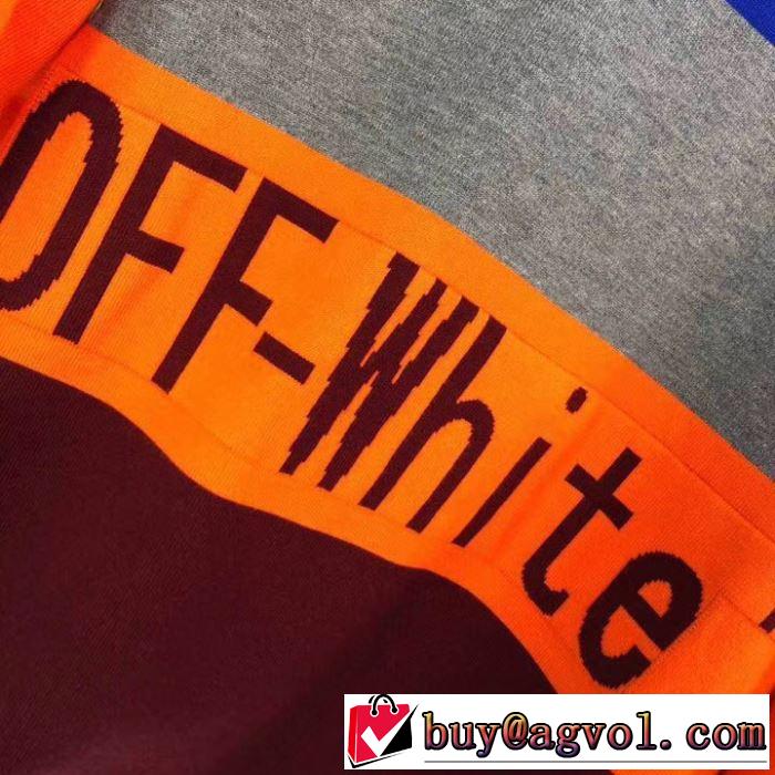 Off-White オフホワイト普段見ないデザインばかり  20新作ですニットウェア 今季の主力おすすめ
