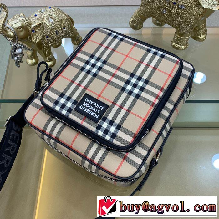 ファッショニスタを中心に新品が非常に人気 バーバリー BURBERRY 2020春新作 メンズ ショルダーバッグ