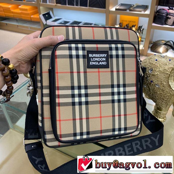 ファッショニスタを中心に新品が非常に人気 バーバリー BURBERRY 2020春新作 メンズ ショルダーバッグ