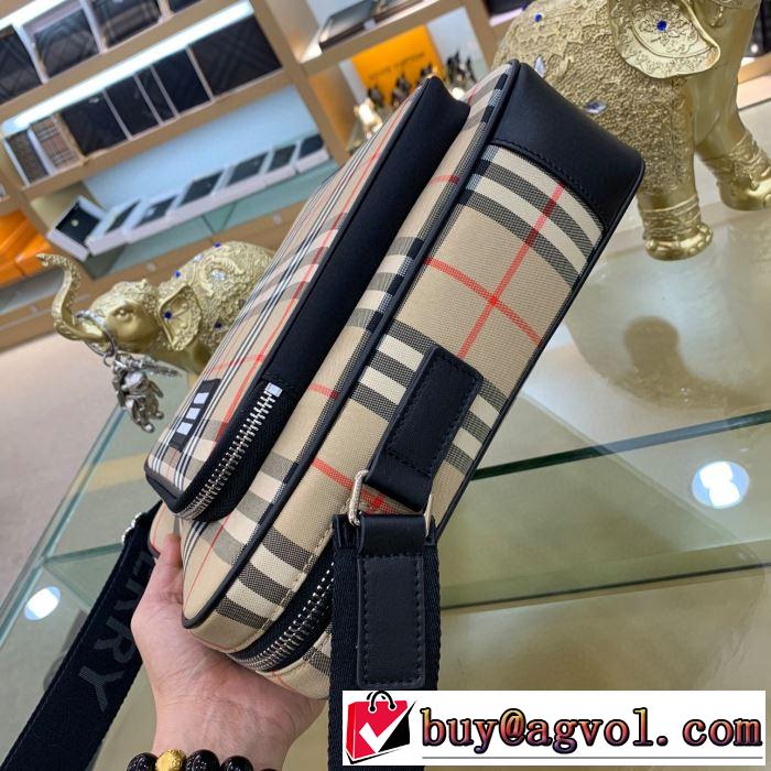 ファッショニスタを中心に新品が非常に人気 バーバリー BURBERRY 2020春新作 メンズ ショルダーバッグ