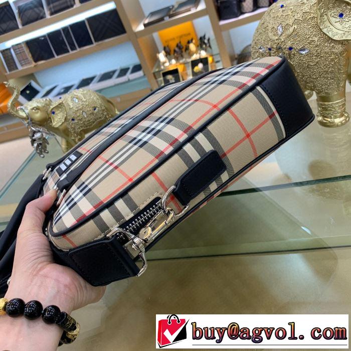 バーバリー日本未入荷カラー  BURBERRY 上品に着こなせ メンズ ショルダーバッグ  注目を集めてる
