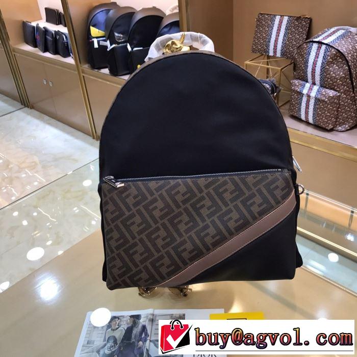 ストリート界隈でも人気 フェンディ FENDI 20新作です リュック ストリート系に大人気