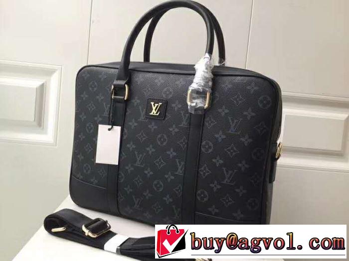 LOUIS VUITTON 手頃価格でカブり知らず ルイ ヴィトン  通勤通学どちらでも使え ビジネスバッグ