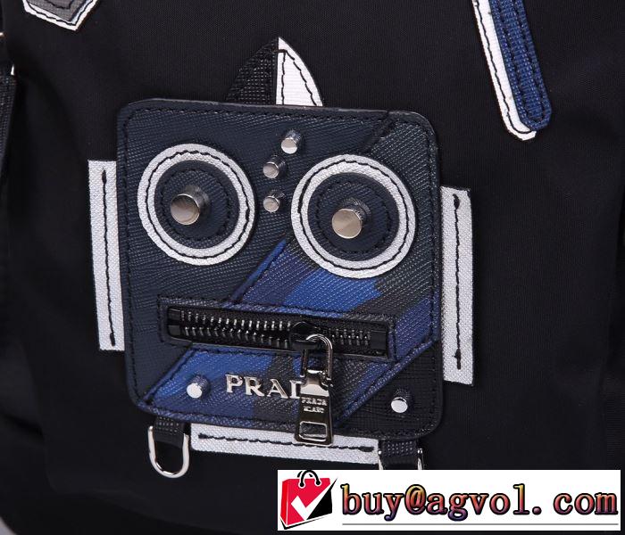 程よい最新作 プラダ PRADA 春夏コレクション新品 リュック 普段見ないデザインばかり