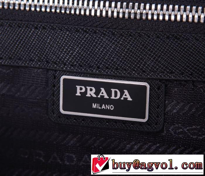 大人気柄 プラダ PRADA 価格帯が低い ビジネスバッグ 非常にシンプルなデザインな