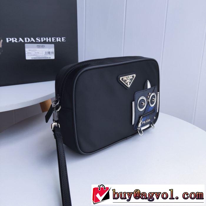 質の高い新品 プラダ PRADA 注目度が上昇中 ポーチ 2020年春夏コレクション