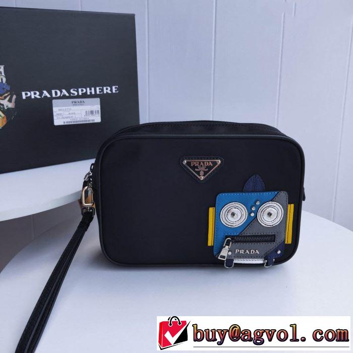 最先端のスタイル プラダ2020SS人気  PRADA ポーチ 2年以上連続１位獲得