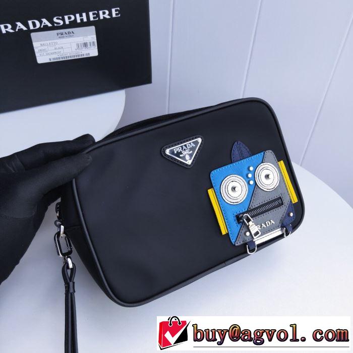 最先端のスタイル プラダ2020SS人気  PRADA ポーチ 2年以上連続１位獲得