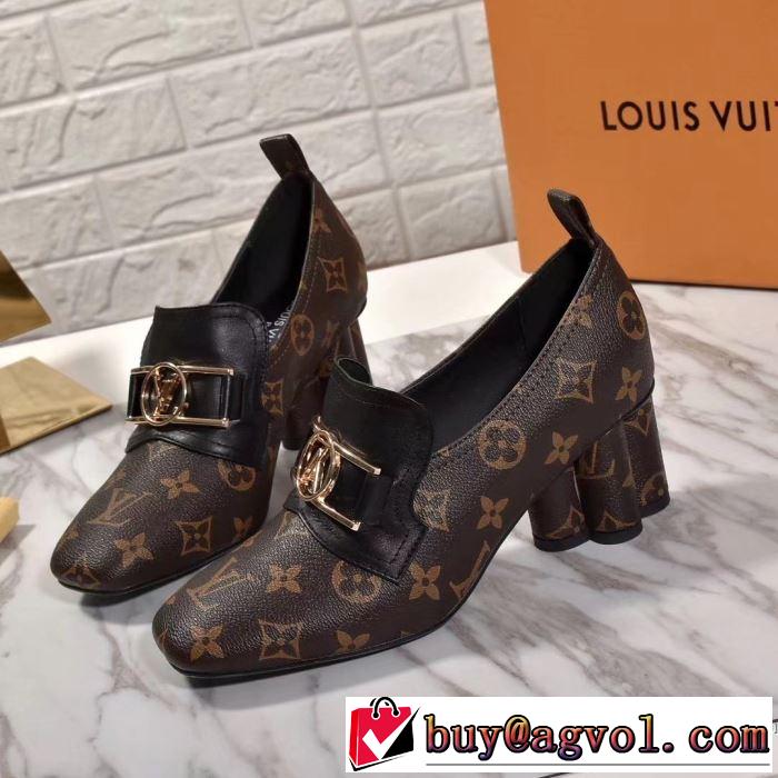 2019-2020秋冬流行色紹介 ルイ ヴィトン最新秋冬トレンドをチェック  LOUIS VUITTON ハイヒール 秋冬流行りファション