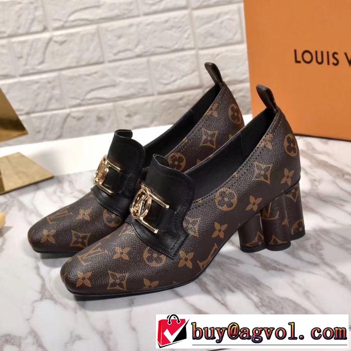 2019-2020秋冬流行色紹介 ルイ ヴィトン最新秋冬トレンドをチェック  LOUIS VUITTON ハイヒール 秋冬流行りファション