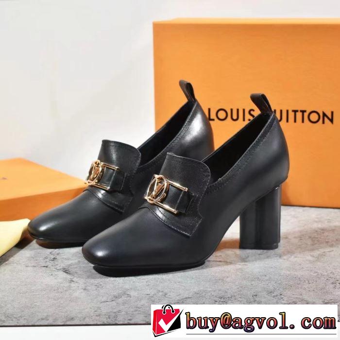2色可選 ハイヒール 最新秋冬トレンドをチェック！2019-20秋冬 ルイ ヴィトン LOUIS VUITTON  絶対おさえるべきカラーと最新