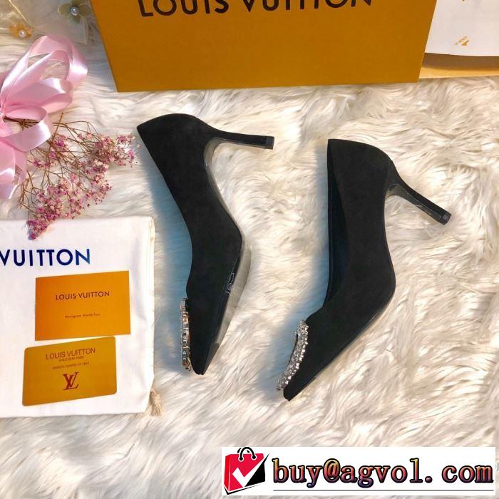 3色可選 サイズのよさを感じる新作 ルイ ヴィトン 2019秋冬トレンド押さえておきたい LOUIS VUITTON 秋にこれがはやりそう ハイヒール