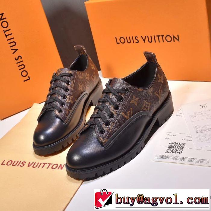 LOUIS VUITTON 2色可選 とにかく完璧ブランド新作 ルイ ヴィトン 大胆なチェックの人気トレンド  ハイヒール 秋服コーデ2019年版