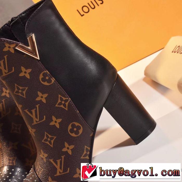 LOUIS VUITTON 秋冬ファッションコーディネート ルイ ヴィトン 重要！2019秋冬トレンド ハイヒール 機能性が良くブランド新品