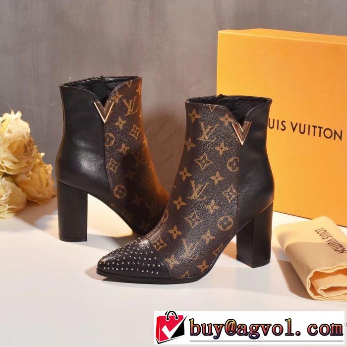 LOUIS VUITTON 秋冬ファッションコーディネート ルイ ヴィトン 重要！2019秋冬トレンド ハイヒール 機能性が良くブランド新品