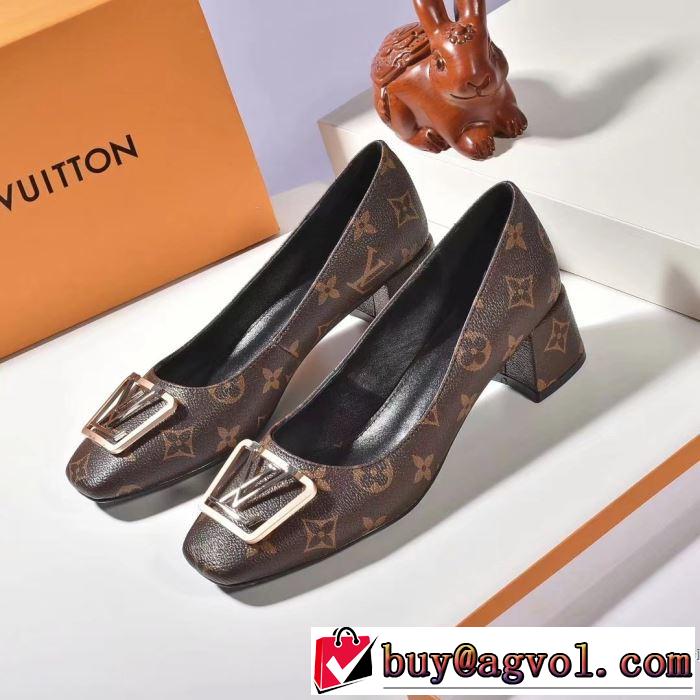 使いやすさのトレンド 2色可選 ルイ ヴィトン2019-2020秋冬のファッション  LOUIS VUITTON ハイヒール 今季トレンド新作はこれ