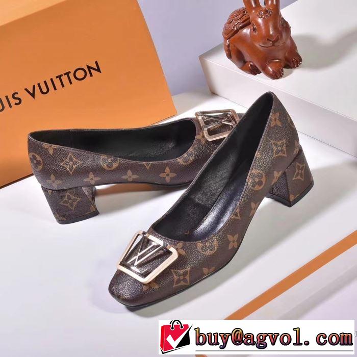 使いやすさのトレンド 2色可選 ルイ ヴィトン2019-2020秋冬のファッション  LOUIS VUITTON ハイヒール 今季トレンド新作はこれ