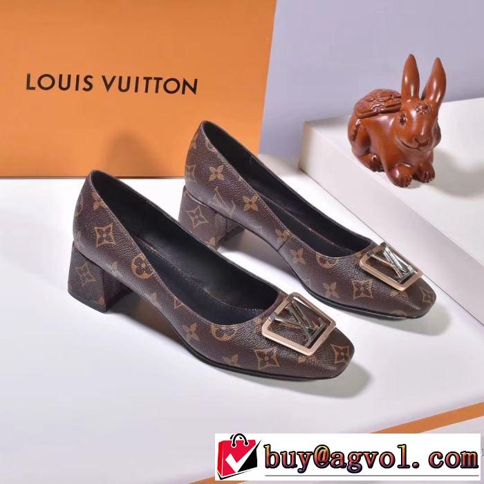 使いやすさのトレンド 2色可選 ルイ ヴィトン2019-2020秋冬のファッション  LOUIS VUITTON ハイヒール 今季トレンド新作はこれ