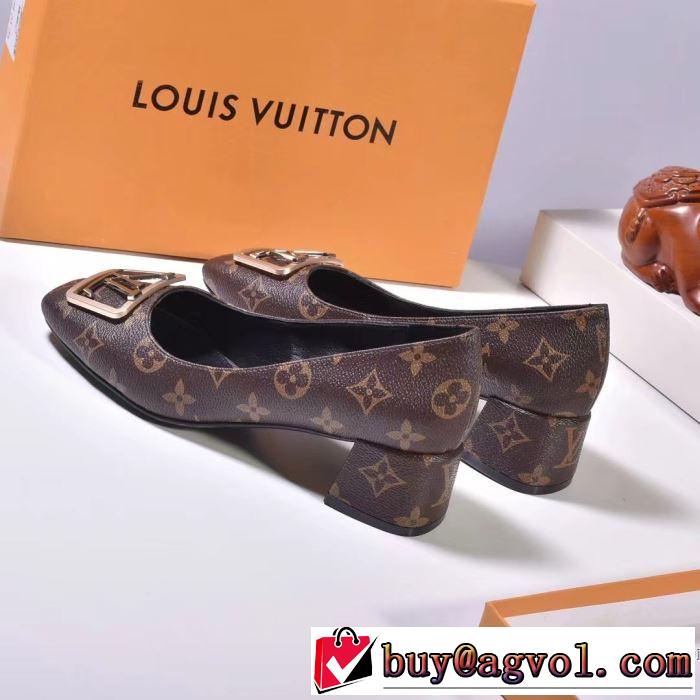 使いやすさのトレンド 2色可選 ルイ ヴィトン2019-2020秋冬のファッション  LOUIS VUITTON ハイヒール 今季トレンド新作はこれ