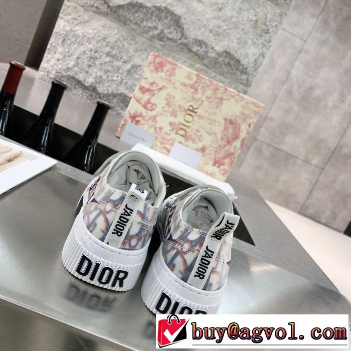 今季トレンド抜け感新品 ランニングシューズ 2019-20秋冬取り入れやすい ディオール DIOR 支持率が高い秋冬最新作