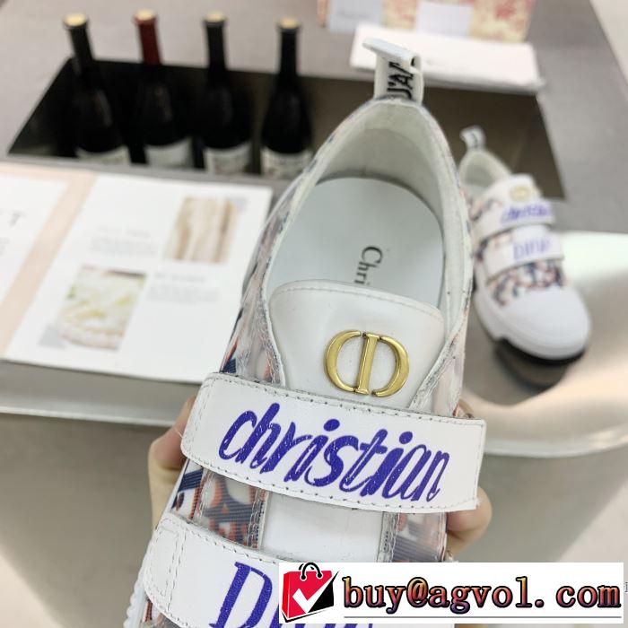 今季トレンド抜け感新品 ランニングシューズ 2019-20秋冬取り入れやすい ディオール DIOR 支持率が高い秋冬最新作