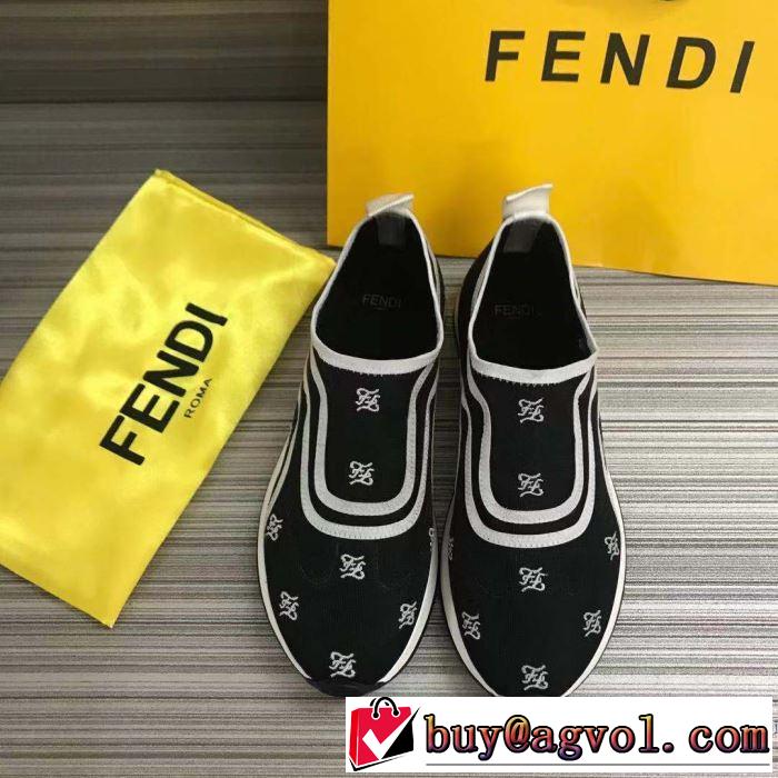 フェンディ秋冬とれんど新品目立ち 3色可選  FENDI 2019秋冬最重要アイテム ランニングシューズ ファッション上級者向け