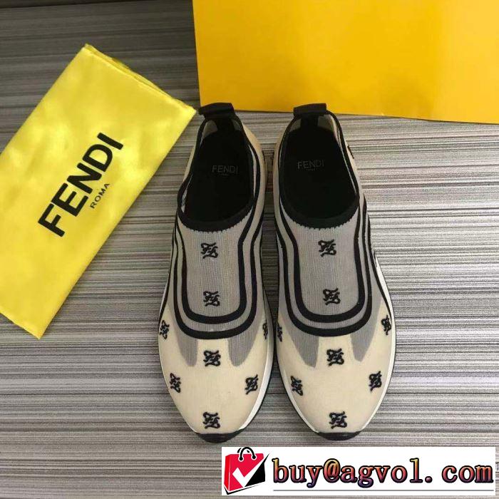 フェンディ秋冬とれんど新品目立ち 3色可選  FENDI 2019秋冬最重要アイテム ランニングシューズ ファッション上級者向け