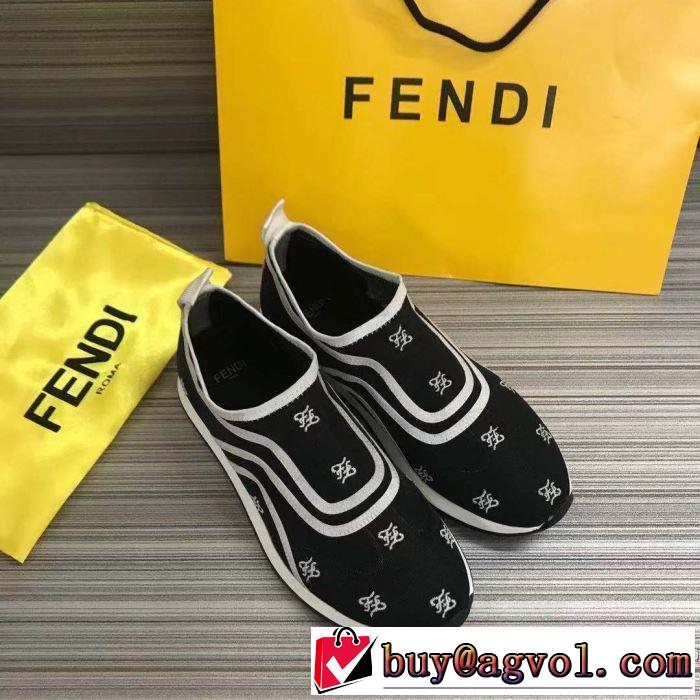 フェンディ秋冬とれんど新品目立ち 3色可選  FENDI 2019秋冬最重要アイテム ランニングシューズ ファッション上級者向け