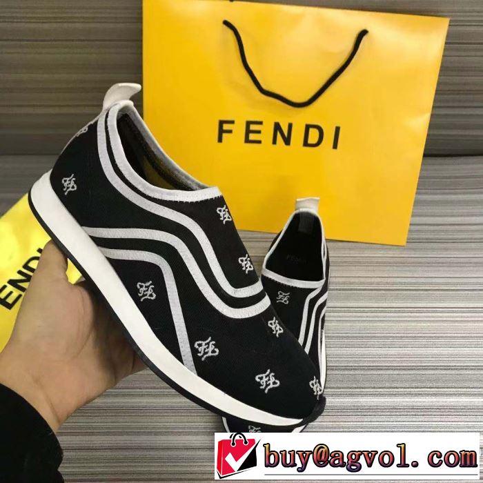 フェンディ秋冬とれんど新品目立ち 3色可選  FENDI 2019秋冬最重要アイテム ランニングシューズ ファッション上級者向け