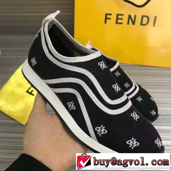 フェンディ秋冬とれんど新品目立ち 3色可選  FENDI 2019秋冬最重要アイテム ランニングシューズ ファッション上級者向け
