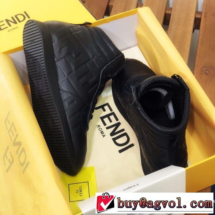 人気ファッション雑誌でも掲載 3色可選 フェンディ 最重要！2019秋冬トレンド FENDI 最新トレンドコーデおすすめ ランニングシューズ