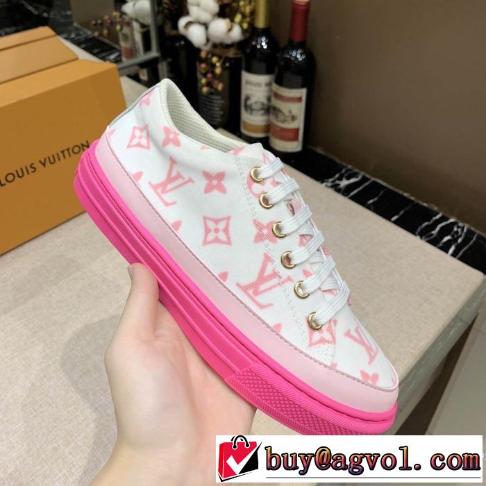 2色可選 ファッショントレンドを早速チェック ルイ ヴィトン LOUIS VUITTON2020秋冬流行ファション  ランニングシューズ 最高にCOOL秋冬新作
