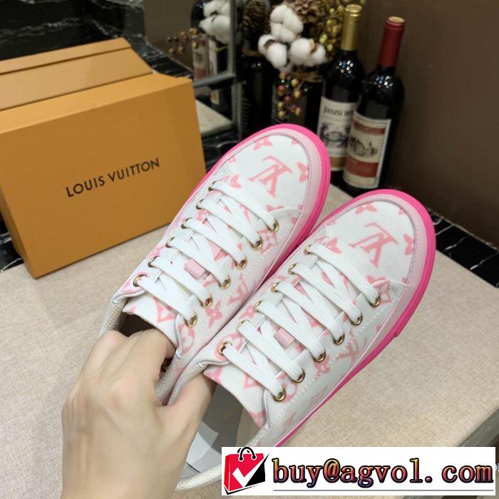 2色可選 ファッショントレンドを早速チェック ルイ ヴィトン LOUIS VUITTON2020秋冬流行ファション  ランニングシューズ 最高にCOOL秋冬新作