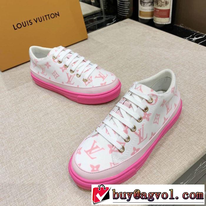 2色可選 ファッショントレンドを早速チェック ルイ ヴィトン LOUIS VUITTON2020秋冬流行ファション  ランニングシューズ 最高にCOOL秋冬新作