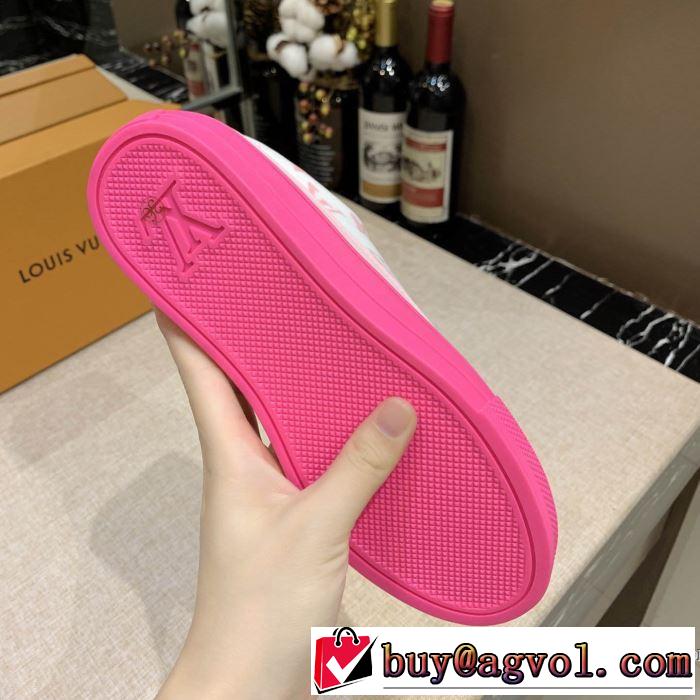 2色可選 ファッショントレンドを早速チェック ルイ ヴィトン LOUIS VUITTON2020秋冬流行ファション  ランニングシューズ 最高にCOOL秋冬新作