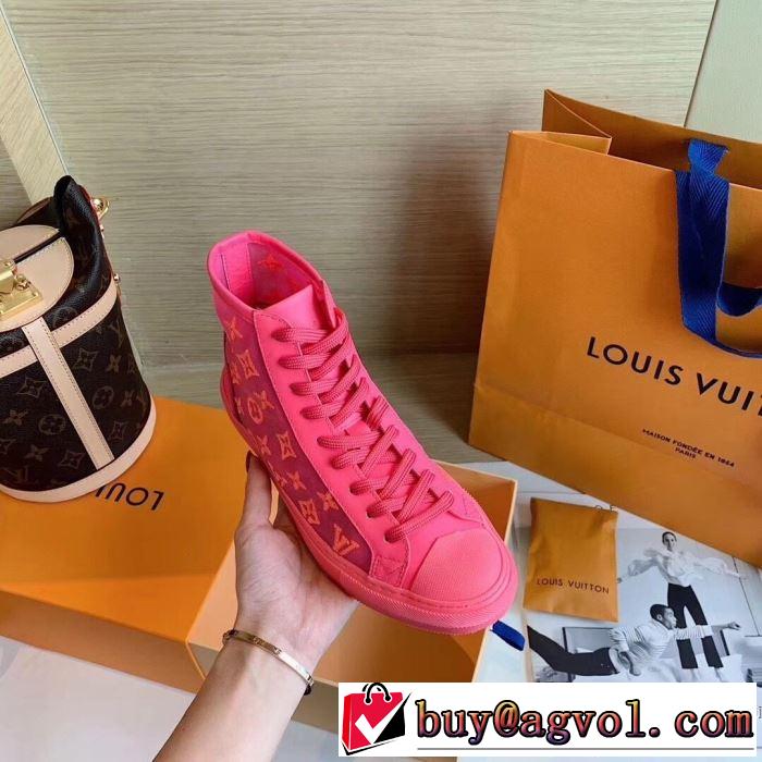3色可選ランニングシューズ 2019-20秋冬取り入れやすい オシャレスタイルが今年流 ルイ ヴィトン LOUIS VUITTON 寒い季節トレンド上品