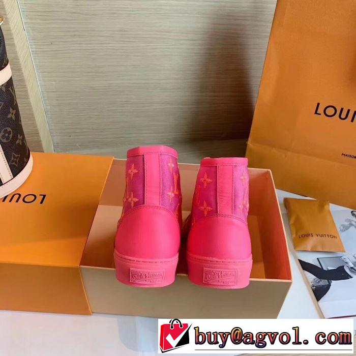 3色可選ランニングシューズ 2019-20秋冬取り入れやすい オシャレスタイルが今年流 ルイ ヴィトン LOUIS VUITTON 寒い季節トレンド上品
