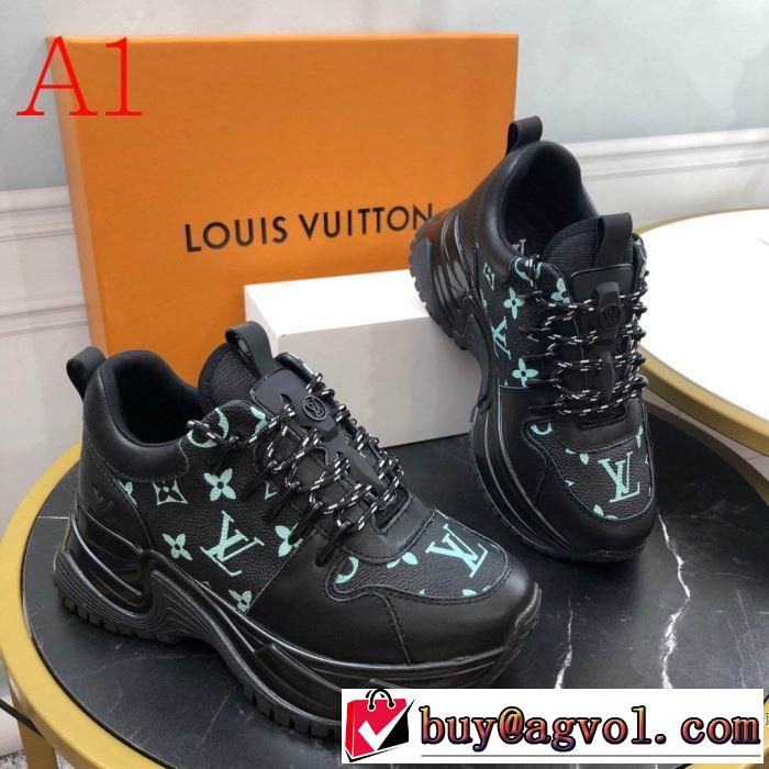 2019-2020秋冬流行色紹介 多色可選 ルイ ヴィトン LOUIS VUITTON 今年の秋冬のトレンド激安セール ランニングシューズ 秋冬流行りファション