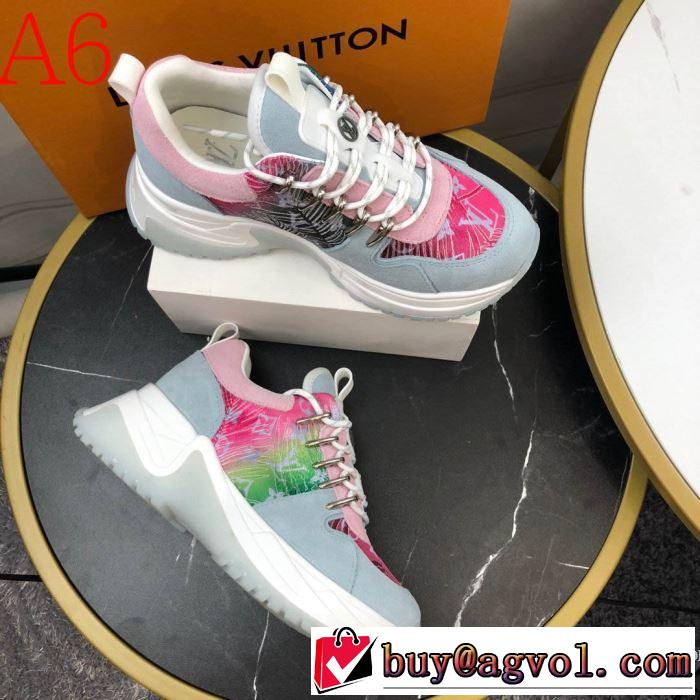 2019-2020秋冬流行色紹介 多色可選 ルイ ヴィトン LOUIS VUITTON 今年の秋冬のトレンド激安セール ランニングシューズ 秋冬流行りファション