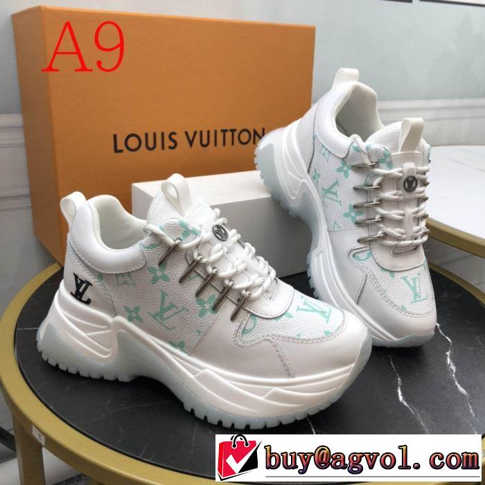 2019-2020秋冬流行色紹介 多色可選 ルイ ヴィトン LOUIS VUITTON 今年の秋冬のトレンド激安セール ランニングシューズ 秋冬流行りファション