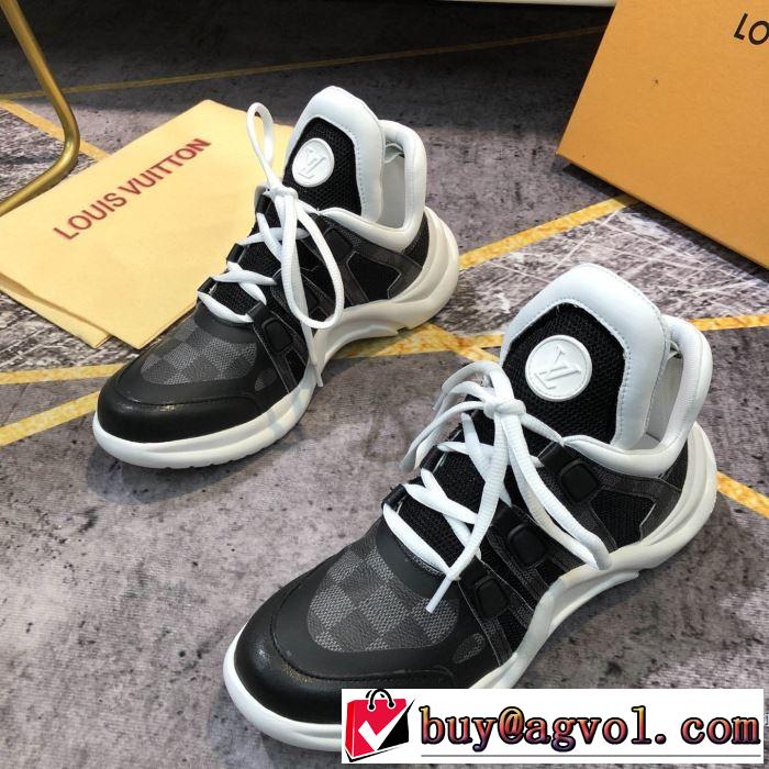 ランニングシューズ 3色可選 2019トレンドカラー秋冬セール ルイ ヴィトン LOUIS VUITTON  とにかく完璧ブランド新作